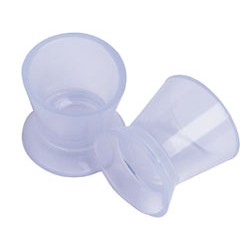 Taza Silicona P/Resinas C/Ventosa 15ml 2u